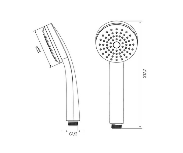 душевая лейка IDDIS OPTIMA HOME